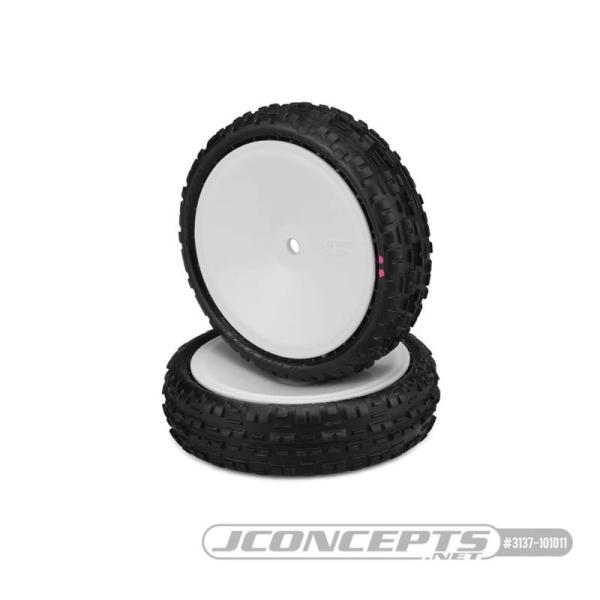 Swaggers 2.2 2WD vorne pink auf Felge verklebt (2) JCONCEPTS